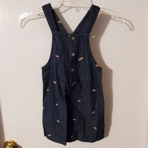 Beebay Girls Ice Cream Embroidered Romper--size 5